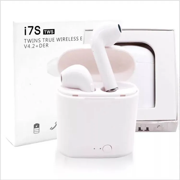 Cross-Border I7 Bluetooth Headset I7S Tws with Charging Compartment I9S Bluetooth Headset Wireless Headset Stereo