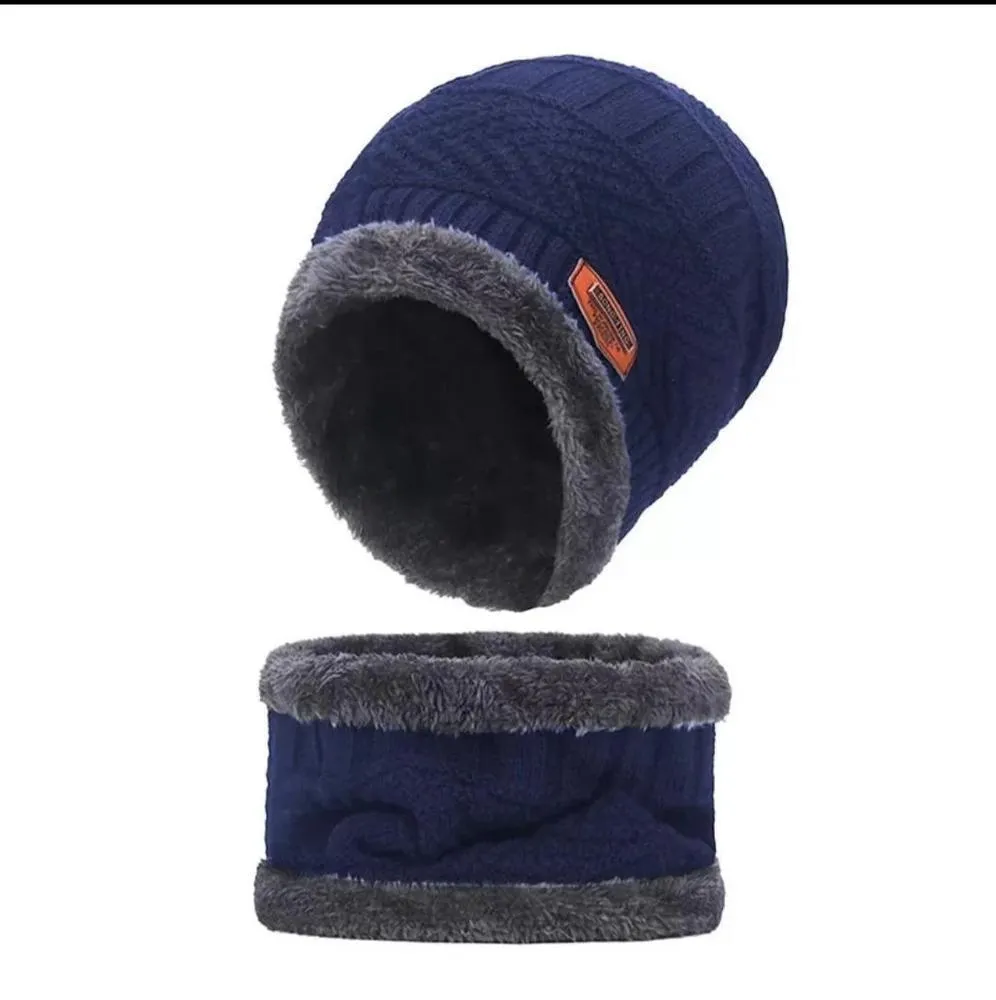 Wool Cap And Neck Warmer