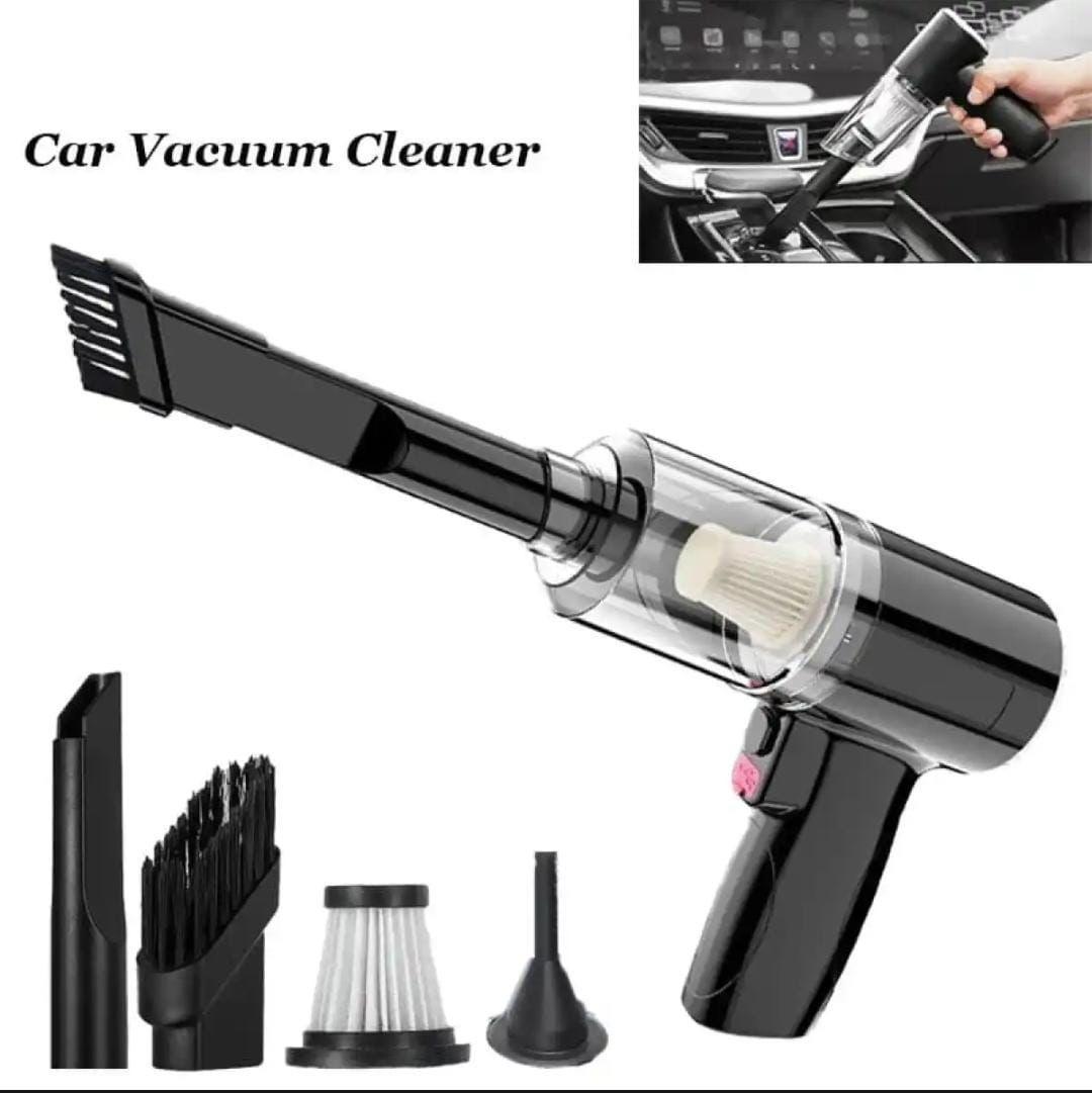 Powerful Black Vacuum Cleaner - 1 Pc for Effortless Cleaning